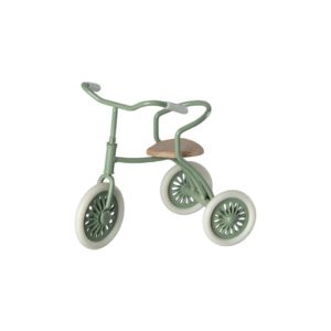 Tricycle et son garage - coloris vert