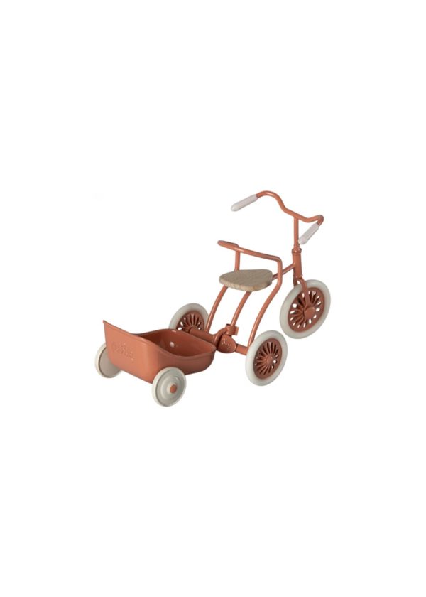 Chariot pour tricycle - coloris corail – Image 2