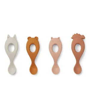 LOT DE CUILLERES liva ROSE MIX LIEWOOD