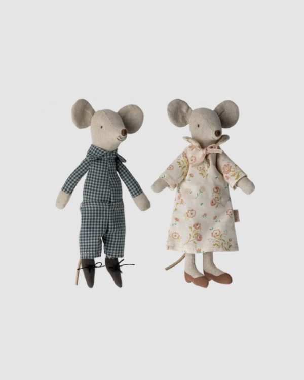 Souris grand-parents dans leur boîte de cigares – Image 2