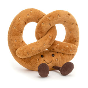 peluche amuseable bretzel jellycat