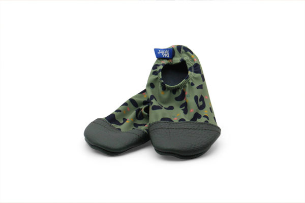 chaussons les petits léopards les pas petits