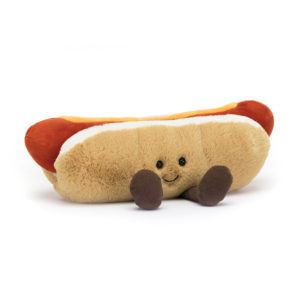 peluche amuseable hotdog jellycat