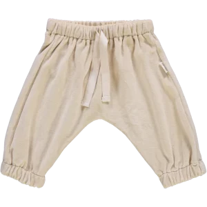 PANTALON CANNELLE VELOURS RAS BISCOTTI POUDFRE ORGANIC