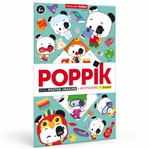POSTER STICKERS GADOU POPPIK