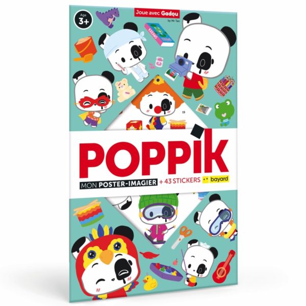 POSTER STICKERS GADOU POPPIK