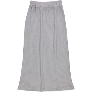 JUPE COSMOS COTELEE GRIS CLAIR POUDRE ORGANIC