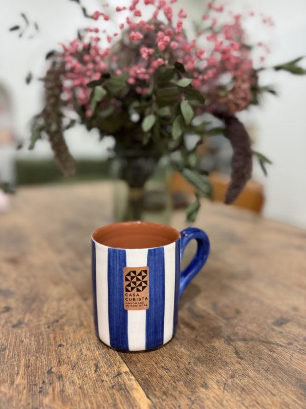 MUG VERTICAL BLEU CASA CUBISTA