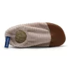 CHAUSSONS VELOURS ROSE PALE LES PAS PETITS