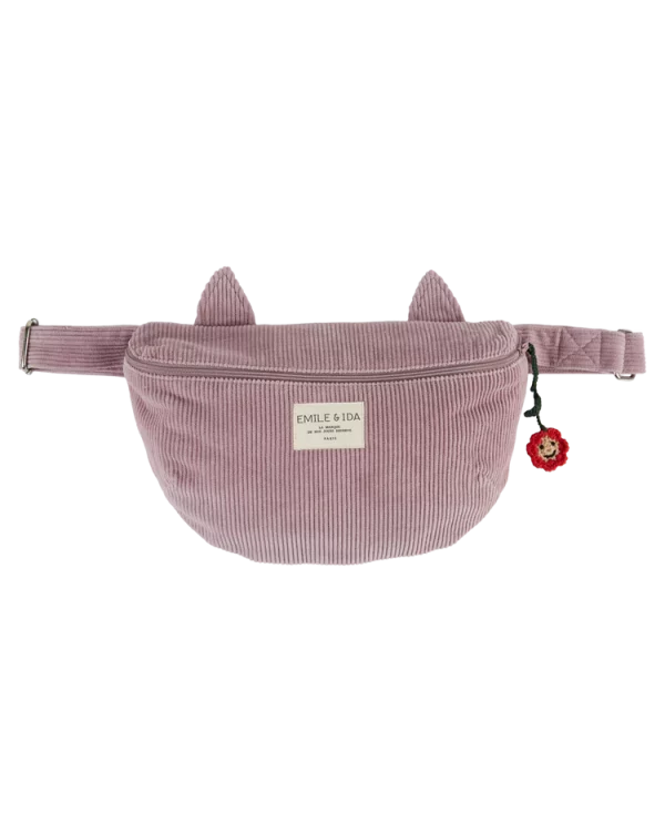 BANANE VELOURS MAUVE EMILE ET IDA