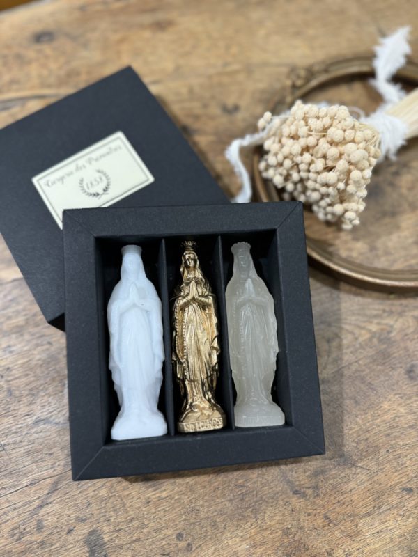 COFFRET LES INTENTIONS BLANC CIERGERIE DES PREMONTRES