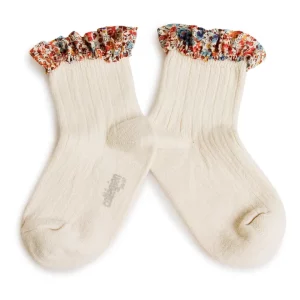 CHAUSSETTES COURTES CHARLOTTE LIBERTY DOUX AGNEAU COLLEGIEN
