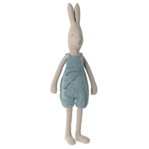 lapin taille 4 en salopette tricotée maileg