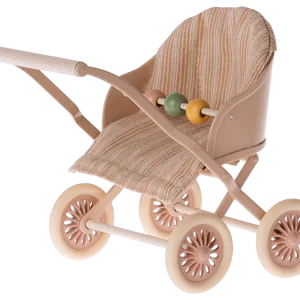 Poussette Rose pour souris ou micro