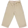PANTALON POMELOS VELOURS COTELE BISCOTTI POUDRE ORGANIC