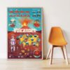 Poster Stickers Volcans – Image 2