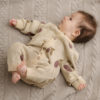 Combinaison Tricot Prune Beige – Image 2