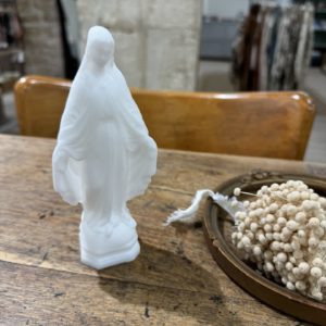 bougie mini miraculeuse blanc ciergerie des prémontrés