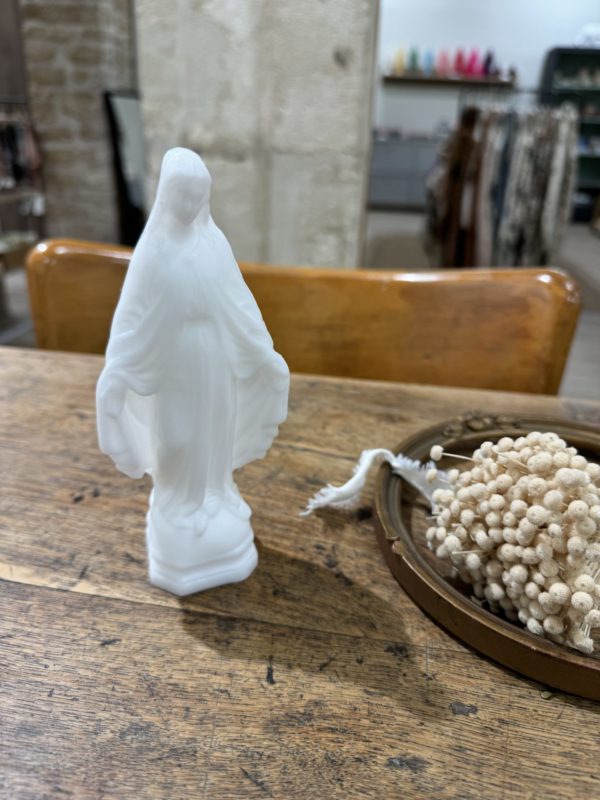 bougie mini miraculeuse blanc ciergerie des prémontrés