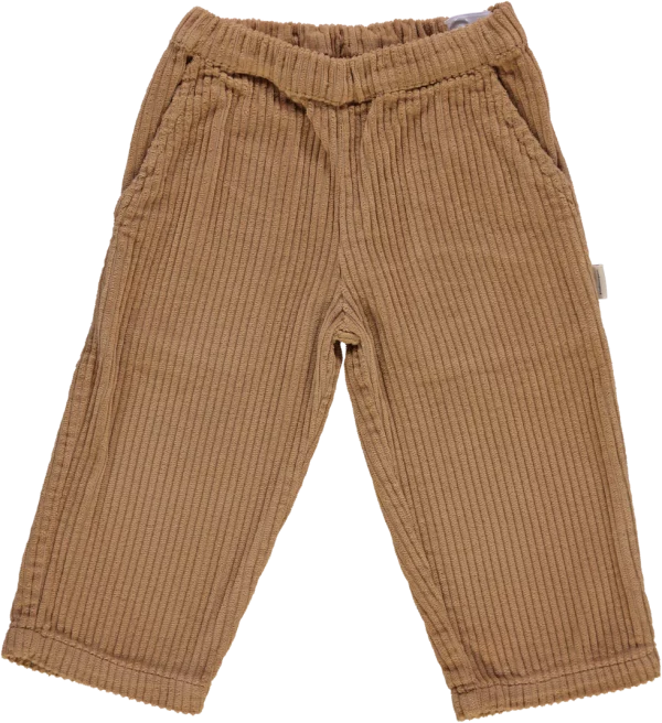 PANTALON POMELOS VELOURS COTELE DIJON POUDRE ORGANIC