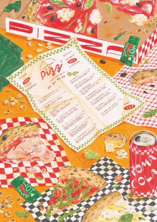 puzzle la pizza à emporter jour férié
