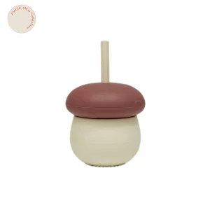 VERRE A PAILLE CHAMPIGNON ROUGE OYOY