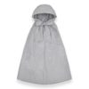 CAPE EN LIN GM GRIS MOUCHE PARIS