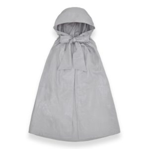 CAPE EN LIN GM GRIS MOUCHE PARIS