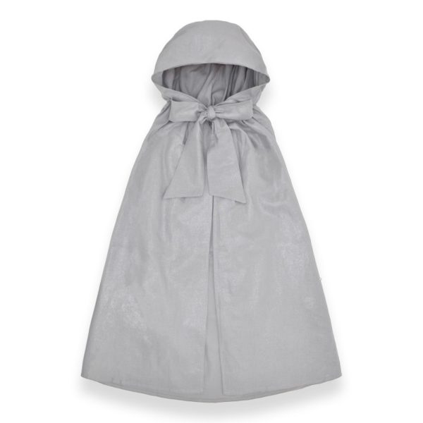 CAPE EN LIN GM GRIS MOUCHE PARIS
