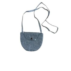 SAC PAILLETTES GRIAS ARGENT MOUCHE PARIS