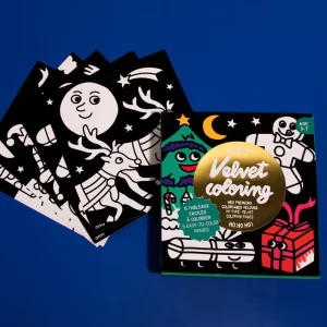 COLORIAGE VELOURS OMY NOËL