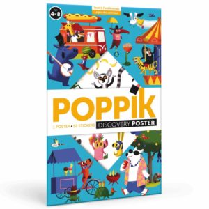 Poster Stickers - Le Jeu des Animaux
