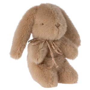 peluche lapin crème de pêche mini maileg
