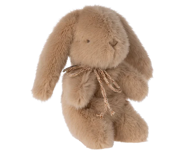 peluche lapin crème de pêche mini maileg