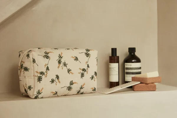 TROUSSE DE TOILETTE MIMOSA ORSO PARIS