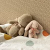 Peluche lapin small marron dusty – Image 2