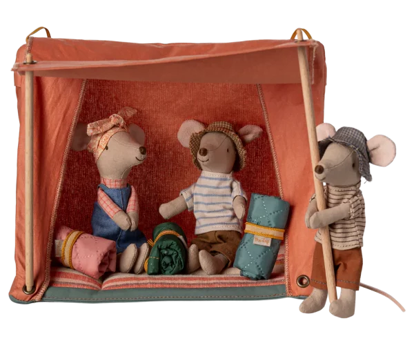 Tente de camping Happy pour souris NEW – Image 2
