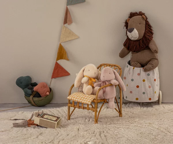 Peluche Lapin Medium Crème – Image 2