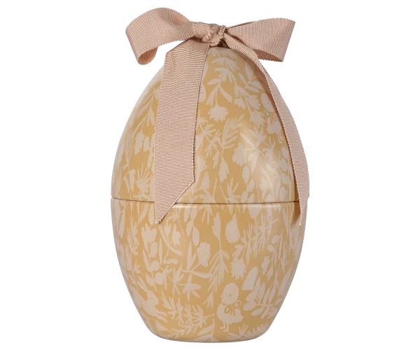 Oeuf de Pâques - Jaune Crème