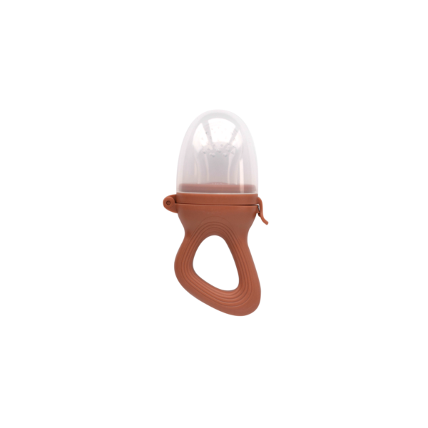 Tétine grignoteuse coloris terre de sienne