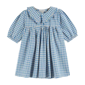 robe col bleu vichy
