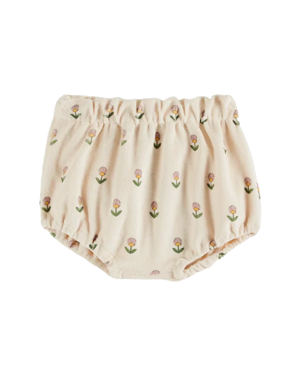 bloomer éponge écru fleurs douces