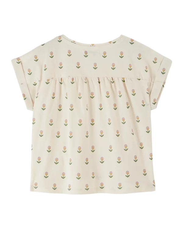Tee Shirt imprimé Fleurs Douces – Image 2