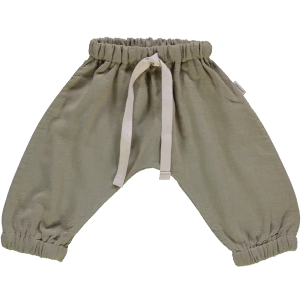 pantalon jogging vert olive bébé