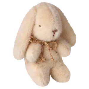 petite peluche lapin crème