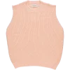 gilet sans manche couleur pêche