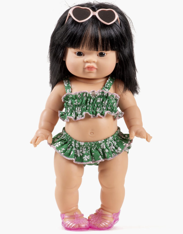 maillot de bain vita capel vert minikane et collb' emile&ida