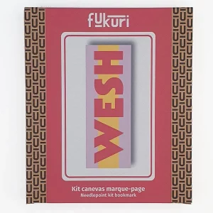 kit canevas marque page wesh fukuri