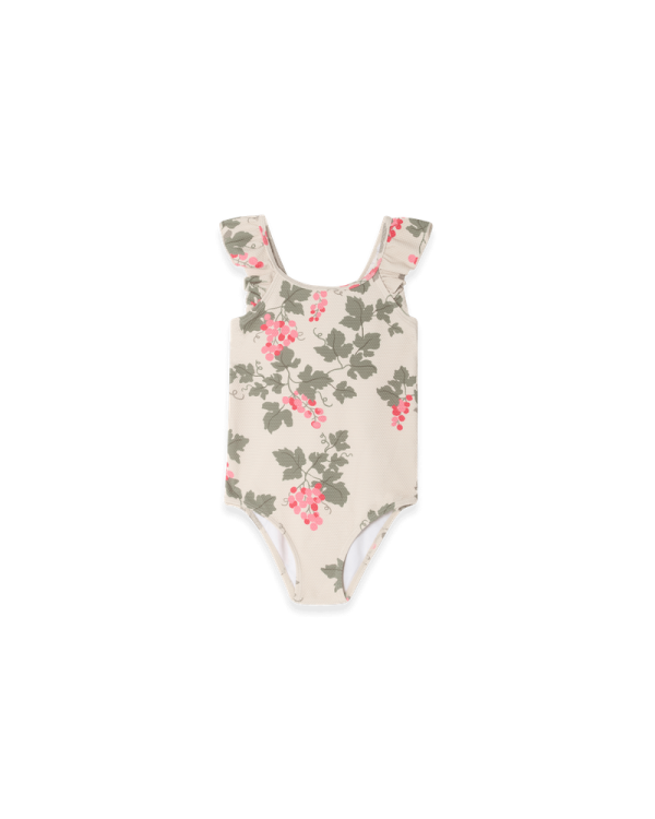 maillot de bain une pièce imprimé GrapesPink Garvbo&friends
