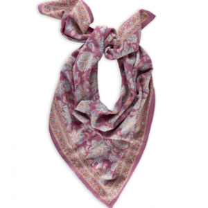 GRAND FOULARD INDIEN SUREAU BINDI ATELIER